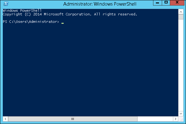 PowerShell 准备好了