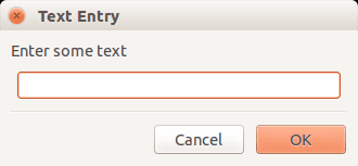 用 wxPython 创建的输入对话框