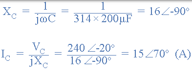 電容器中的電流