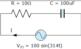 交流電容示例 2