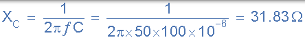 電容電抗 容抗