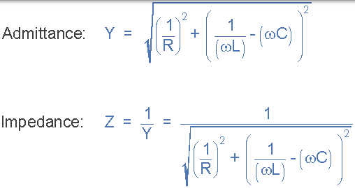 电路的导纳和阻抗