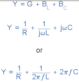 并联电路的准入 并联电路导纳