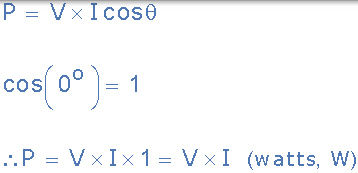 纯电阻器供电 用纯电阻器供电