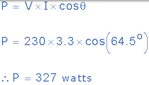 消耗的平均交流功率 消耗的平均交流功率