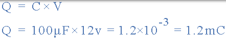 電容器充電方程 電容和電荷方程