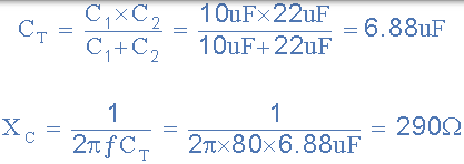 總電容電抗 總容抗