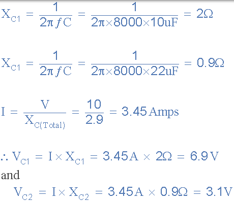 電容分壓器下降 電容分壓器下降