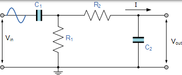 無源 RC 帶通濾波器電路 無源 rc 帶通濾波器電路